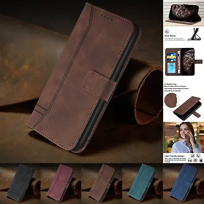 For Motorola Moto G Power/G Play/G Stylus 5G PU Leather Stand Wallet Phone Case • $10.98