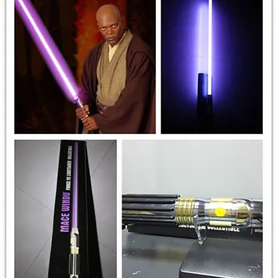 MR Master Star Wars Replicas Mace Windu Lightsaber FX Metal Limited IN STOCK • $213.89