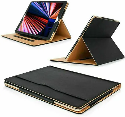 £14.95 • Buy Leather TAN Magnetic Genuine Case Cover For Apple IPad Pro 12.9  5th Gen 20/2021