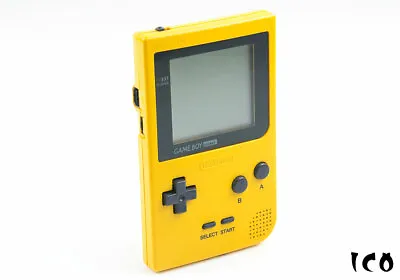  Official Nintendo Game Boy Pocket Yellow Console PAL • £40