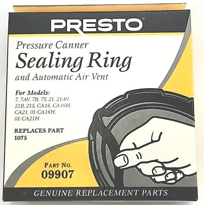 Presto Pressure Cooker Sealing Ring Gasket 09907 • $14.99