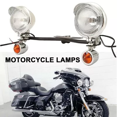 Passing Turn Signals Spot Lights For Victory V92C V92SC V92TC Deluxe Classic US • $69.99