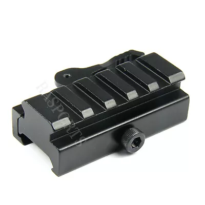 5-Slot Quick Release Detach QR QD 1/2  Mini Riser Block Mount For Picatinny Rail • $9.50