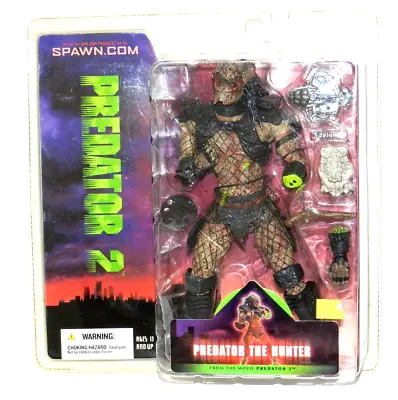 McFARLANE MOVIE MANIACS PREDATOR 2 THE HUNTER FIGURE NEW SEALED 7  SCI-FI • $37