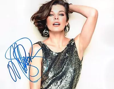 Milla Jovovich Autographed Signed A4 Pp Poster Photo Print 2 • £6.89