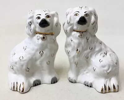 Pair Of Vintage Porcelain Beswick Wally Dogs Figurines 1378-6 • £50