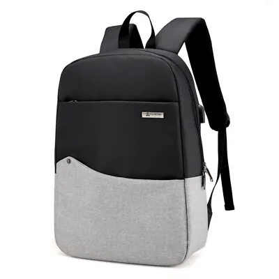 Water & Stain Resistant Laptop Backpack With USB Port For Electronics/Tablets • $19.99