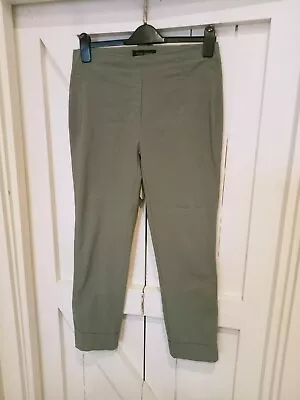 Magic Shape LADIES Khaki STRETCH Ankle Grazer Trousers☆SIZE 10/12/14☆ • £5