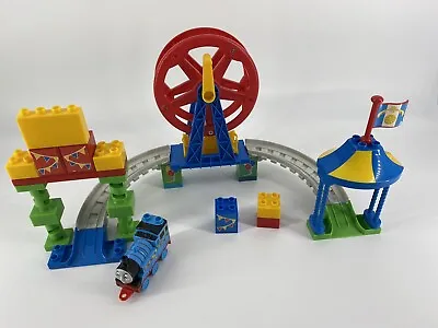 P868 Mega Blocks 10516 Thomas & Friends  At Sodor Fair Ferris Wheel Train Lot • $20