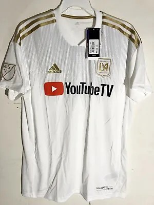 Adidas MLS Jersey Los Angeles FC  LAFC White Sz L • $14.99