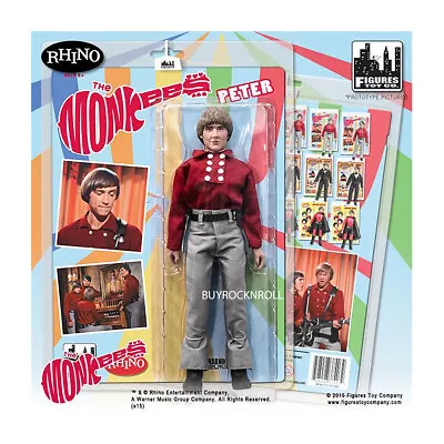 Peter Tork Monkees 2015 Figures Toy Company Series 1 12  Retro Red Shirt Doll • $35