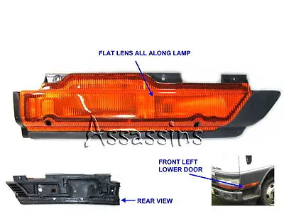 FRONT LEFT DOOR Flashing Lamp For MITSUBISHI CANTER FUSO / 1994-1999 TW • $47.77