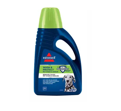 £15.69 • Buy Bissell Pet Stain And Odour Removal Wash And Protect Concentrate 750ml (99K5E)