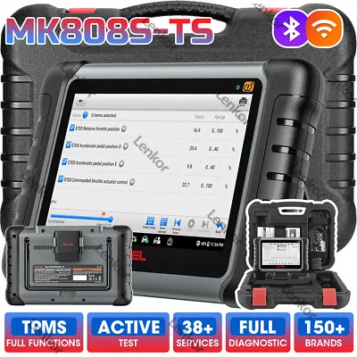 2024 Autel MaxiCOM MK808S-TS TPMS Car Diagnostic Scanner Tool Up Of MK808BT PRO • $590