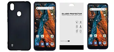 For ZTE Blade A7 Prime Z6201V TPU Cover Phone Case + Tempered Glass • $11.98