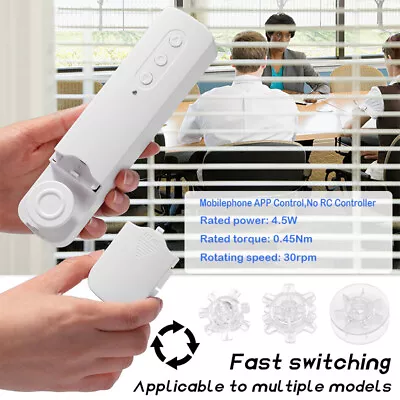 Smart Curtain Chain Roller Blind Shade Shutter Drive Motor WIFI APP Control I8G4 • $47.99