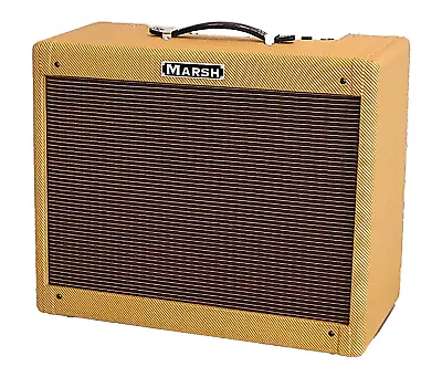 Marsh TweedyVerb 15 Watt Amplifier Brand New! 12  Alnico Speaker! • $1395