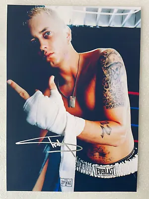 Eminem Photo Hand Signed Autograph - 8 X 12 Photo W/ COA • $307.74