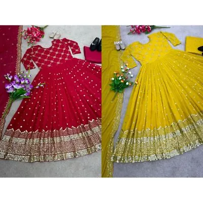 £47.99 • Buy Bollywood Designer Pakistani New Indian Dress Wedding Salwar Kameez A1402