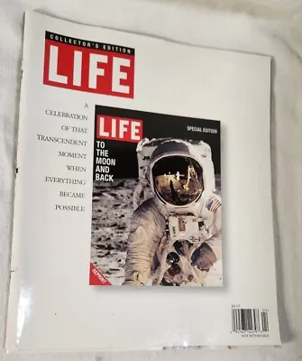 Life Magazine To The Moon And Back 1969 Special Edition 1998 Apollo 11 Vtg NASA • $12.99