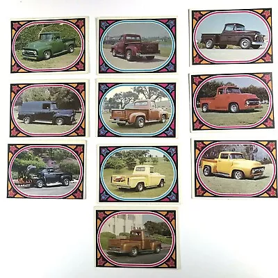 Vintage Truckin' Trading Cards Donruss -  Lot Of 10 - Trucks  - Ford & Chevy  • $6.95