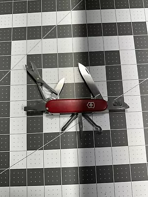 Victorinox Super Tinker - Swiss Army Knife - 91MM - Red - 4968 • $24