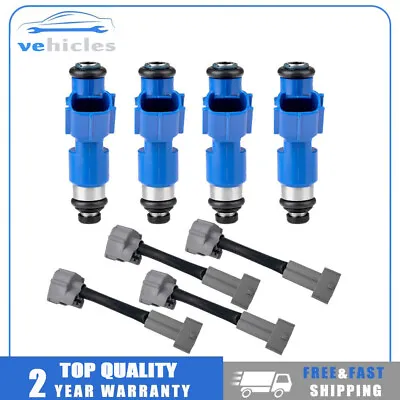 4PCS 16450-RWC-A01 FUEL INJECTORS 410cc For Honda Civic Acura RDX RSX K20 K24 • $30.90