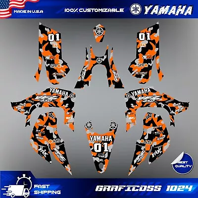 Graphics Kit For YAMAHA YFZ 450R 2014-2024 Fits Yamaha YFZ450R 2015 2017-2023 • $156.40