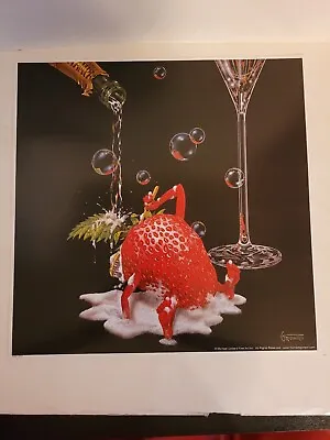 Michael Godard Bubbly Bath Prints 12  X 12  • £9.72