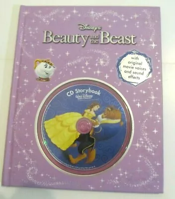 Disney  Beauty And The Beast  Storybook (Disney Book & CD) • $14.95