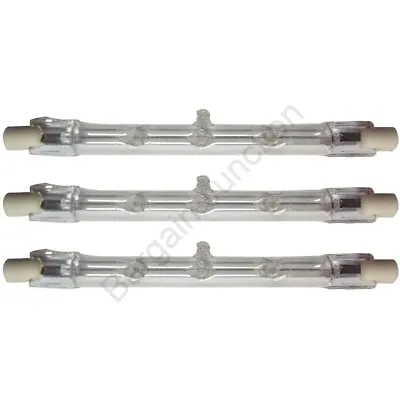 Halogen Security Flood Light Floodlight Bulb Tube Bar 118mm 400w (485w) R7s Cap • £3.98