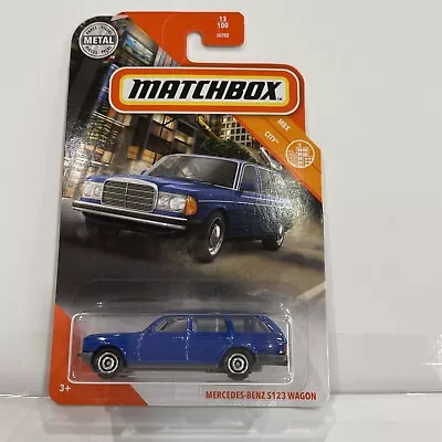 Matchbox Superfast Metal Parts MBX City #13/100 Blue Mercedes-Benz S123 Wagon • $2.99