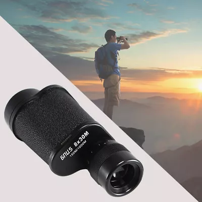 Monocular 8x30 Telescope Handed Night Vision Portable Mini Pocket Sports Hunting • £23.94