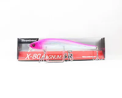 Megabass X-80 Magnum SR Floating Lure GG Coral Pink Head GB (2698) • $23.30