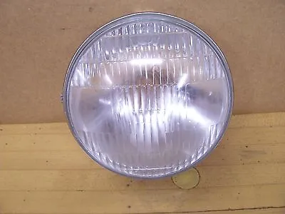 NOS Vintage Motorcycle HIROSE 12V 12 V Glass Headlight Light Lens Reflector 6  • $24.99