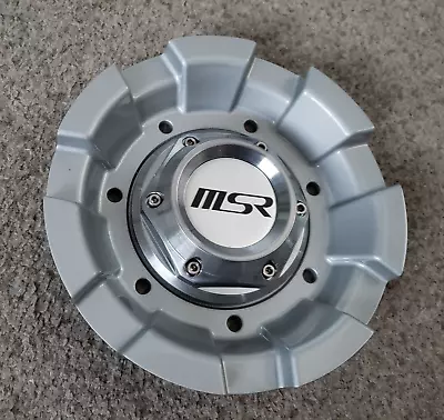 MSR Wheels Gray / Silver Custom Wheel Center Cap # 3222 • $35.99