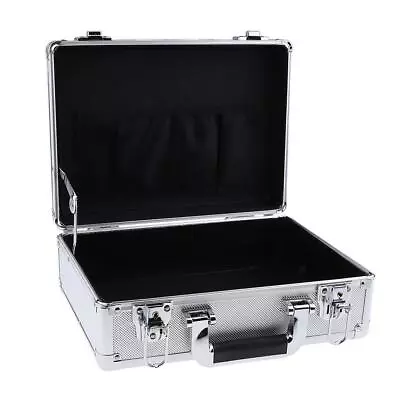 Men Vintage Style Aluminum Brief Case Train Suitcase Trunk Storage • $108.93