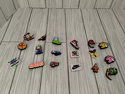 Shoe Charms For Crocs Large Lot Of 18 Nike Cars Shoes  • $19.99