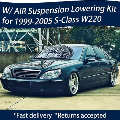 💥for MERCEDES S CLASS S280 S350 S500 W220 AIR SUSPENSION LOWERING LINKS KIT • $99.63