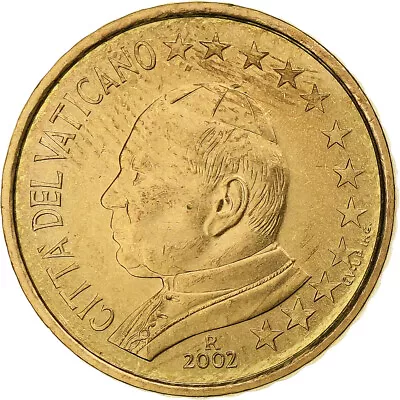 [#1270521] Vatican John Paul II 10 Euro Cent 2002 (Anno XXIV) Rome From The • $58.10