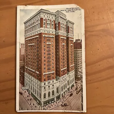 Postcard Hotel McAlpin New York City NY O47 • $2.50