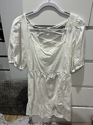 $10 • Buy ASOS Linen Blend Dress Size 12