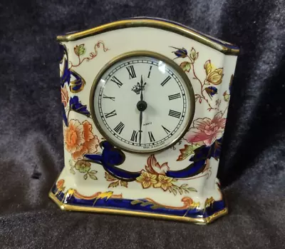 Masons Ironstone Blue Mandalay Pattern 5  Clock Hand Painted • £39