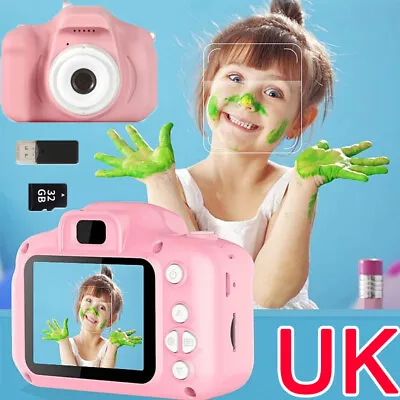 £12.92 • Buy 1080P HD Children Kids Gift LCD Camera For Mini Toy Digital Children Camera UK