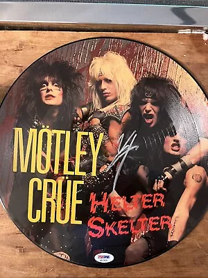 Vince Neil Signed Helter Skelter Vinyl Picture Disc Album Motley Crue PSA Auth • $199.95