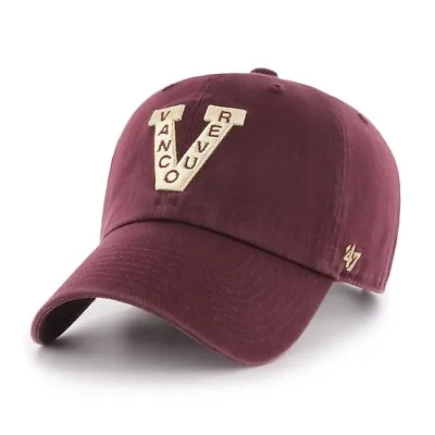 47 Brand Vancouver Millionaires Clean Up Hat | NHL Dad Cap Retro Vintage Logo • $27.96