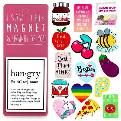 Fridge Magnets Funny Strong Sayings Kids Novelty Animals Letters Gift 180 Styles • £3.99