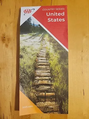 UNITED STATES USA COUNTRY MAP WITH STATES State Map AAA Road Tour Map NEW • $12.99