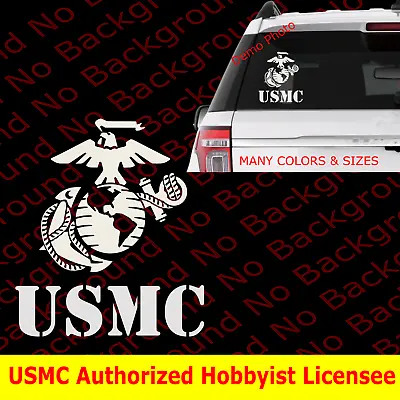 USMC EGA Vinyl Decal Marines United States Marine Corps Eagle Globe Anchor AY012 • $3.50