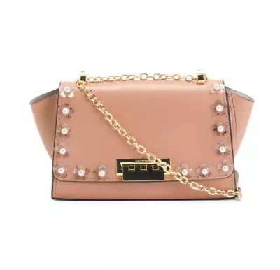 ZAC ZAC POSEN Eartha Mini Chain Shoulder Bag Pecan Tan New • $149.98